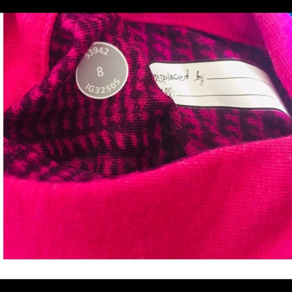 IVIVVA Count Me In Reversible Open Front Wrap/Jacket With Pockets Pink Girls 8Y - Picture 14 of 16